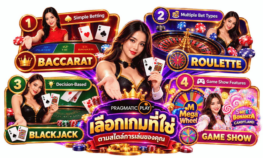 เลือกเกม PP ให้เข้ากับสไตล์การเล่น ไม่จำเป็นต้องตามเกมยอดนิยม